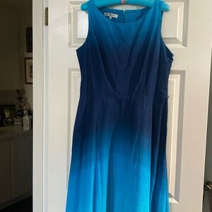 Blue summer dress